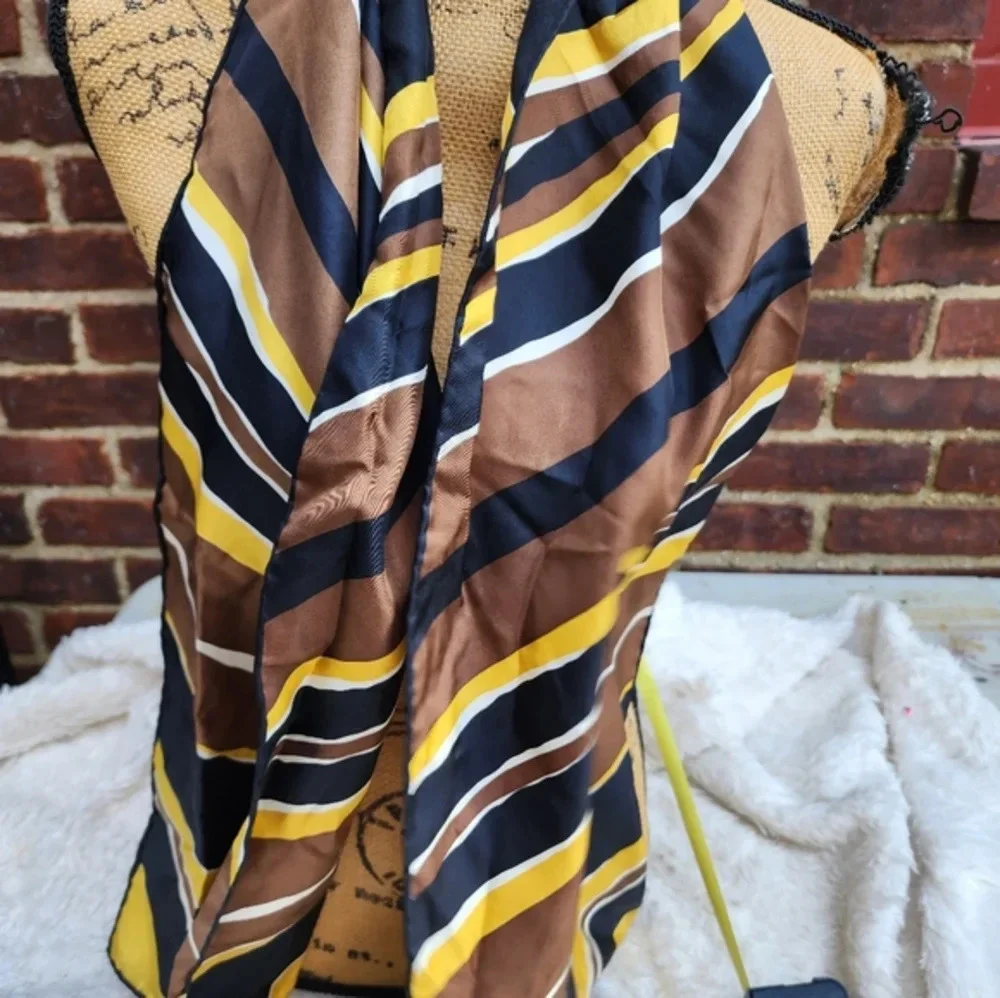 Echo‎ 70s  Vintage Autumn Color Scarf